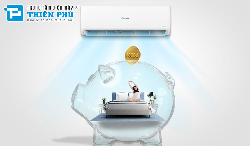 Tìm hiểu khả năng tiết kiệm điện trên điều hòa Casper TC-09IS36