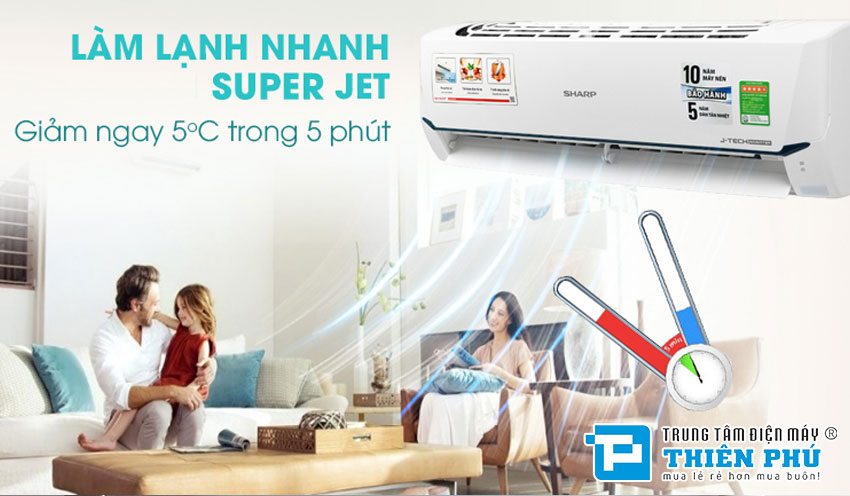 5 Lý Do Nên Chọn Điều Hòa Sharp 1 Chiều 9000Btu Inverter AH-X9XEW