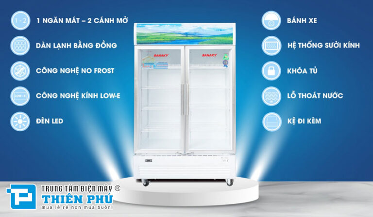 Lợi ích mà chiếc tủ mát Sanaky VH-1209HP mang lại cho người dùng