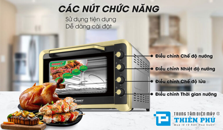 Khởi nghiệp làm bánh chọn ngay lò nướng Sanaky VH-129N2D