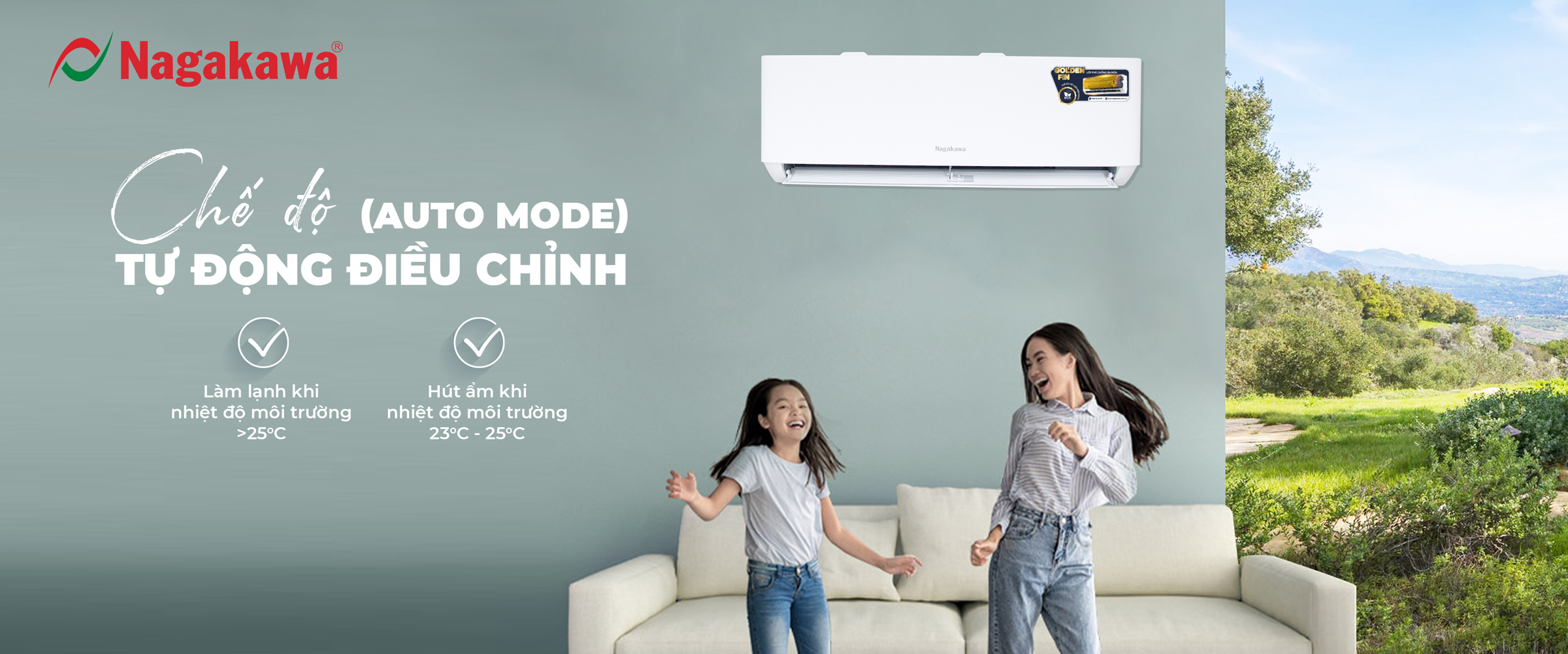 Đánh giá chi tiết điều hòa Nagakawa Inverter 9000Btu 1 Chiều NIS-C09R2H12