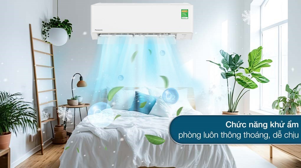 Điều hòa Panasonic 2 chiều 12000btu inverter CU/CS-YZ12AKH-8 có những công dụng gì