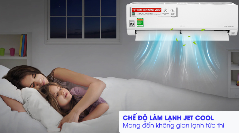 Vì sao nên lựa chọn điều hòa LG V10API1 cho không gian dưới 15m2?