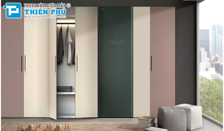 Những công nghệ hiện đại nổi bật nhất của tủ chăm sóc quần áo LG S5GOC