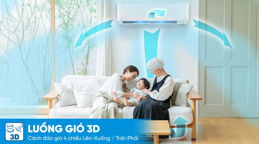 Tổng hợp các công nghệ làm lạnh và cân bằng độ ẩm trên điều hòa Daikin