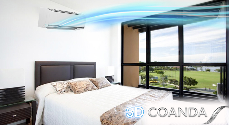 Công nghệ Coanda trên điều hòa daikin RKB25YVMV đem lại lợi ích gì?