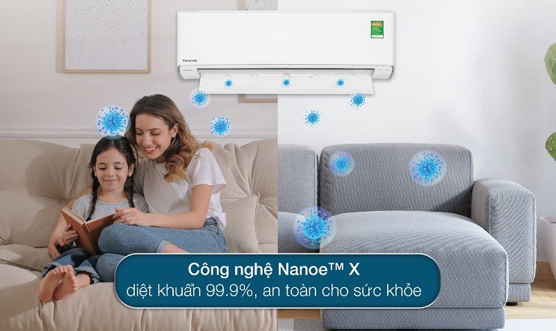 Điều Hòa Panasonic CU/CS-XU18ZKH-8: Không Gian Mát Lạnh, Sạch Khuẩn