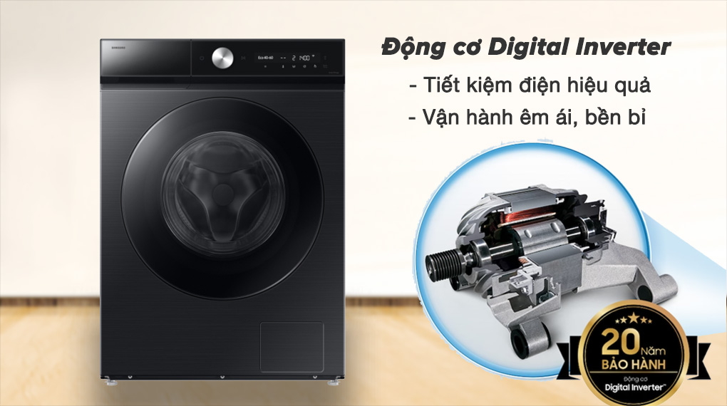 máy giặt Samsung WW12CB944DGB/SV 12kg