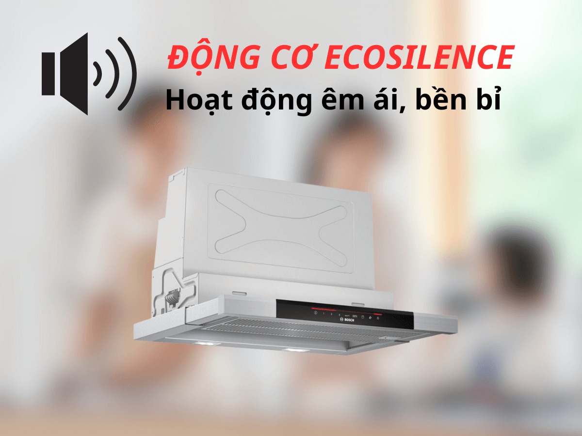Đánh giá chi tiết máy hút mùi Bosch DFS067K51 60 cm serie 8