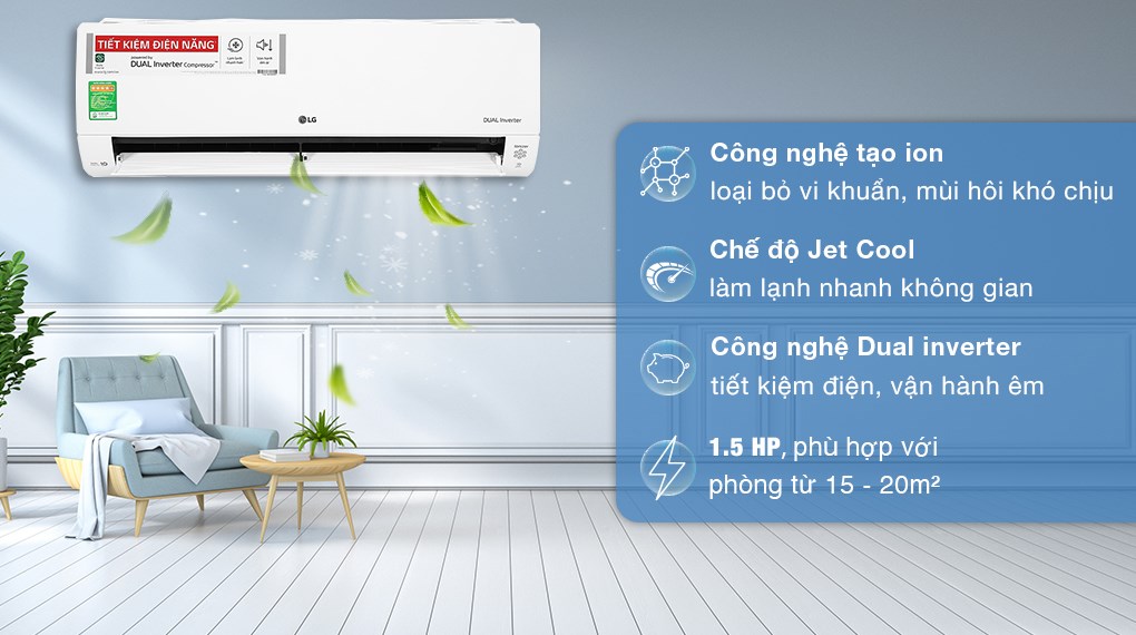 Sự tiện lợi khi sử dụng điều hòa LG 12000btu V13WIN1