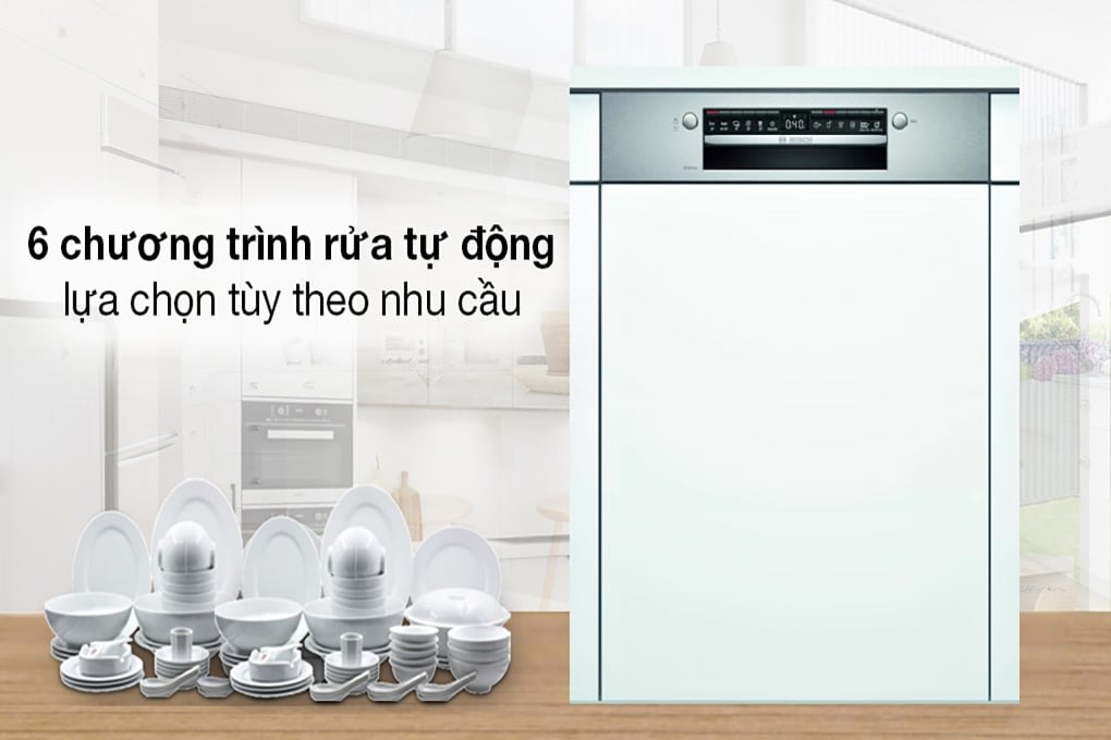 Máy rửa bát Bosch SMI4HVS33E 13 bộ serie 4 có phải là sự lựa chọn phù hợp cho gia đình bạn?