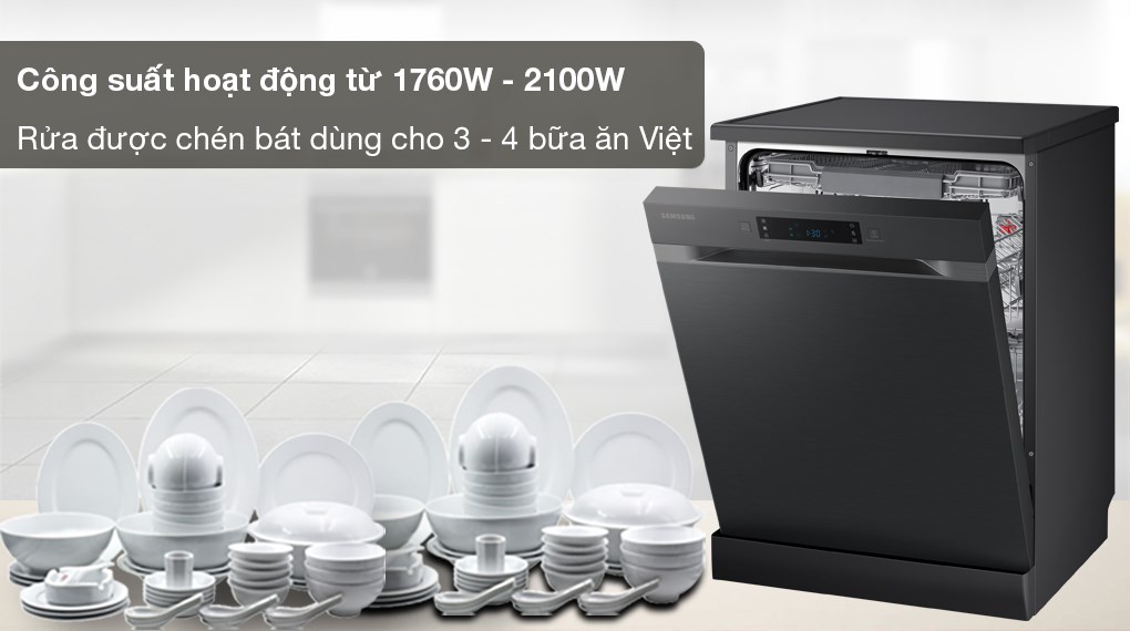 5 Lý do nên chọn máy rửa bát Samsung 14 bộ DW60CG550FSG/SV