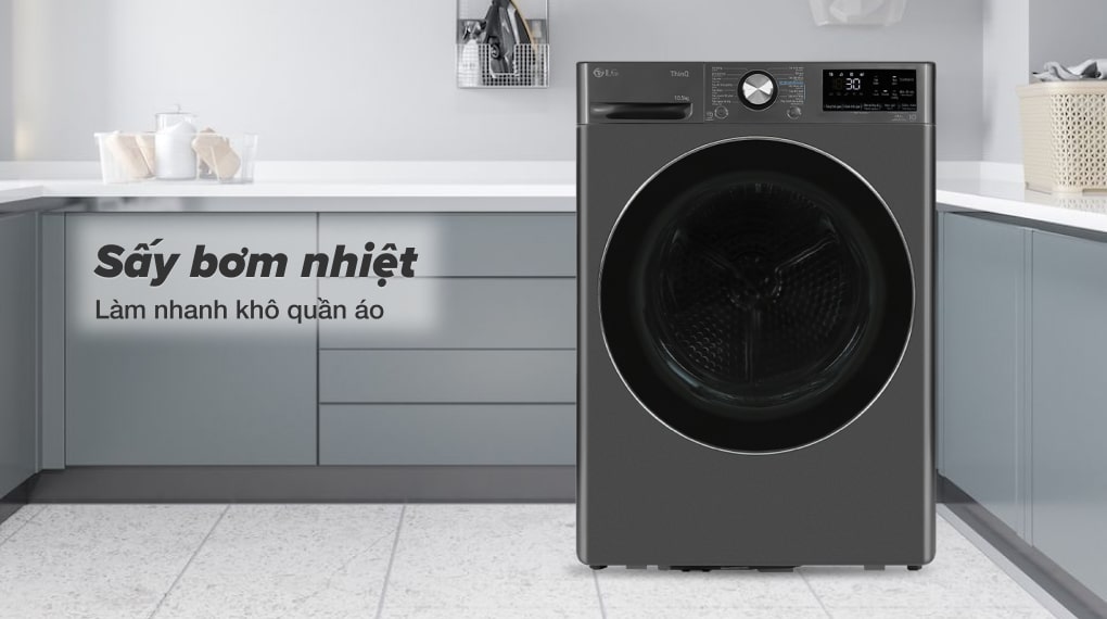 Công nghệ hiện đại của Máy Sấy Quần Áo LG Inverter 10.5Kg DVHP50B
