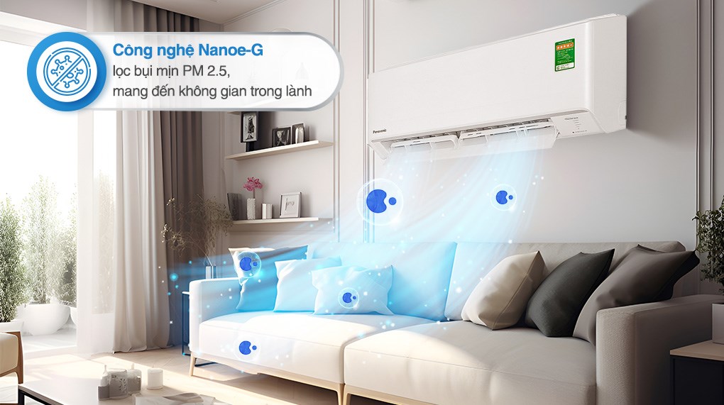 Khám phá các công nghệ bảo vệ sức khỏe trên điều hòa Panasonic CU/CS-XZ9ZKH-8