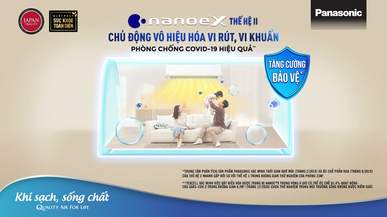 Tại sao nên mua và sử dụng điều hòa Panasonic có công nghệ Nanoe-X?