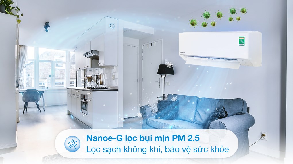 Điều hòa Panasonic 2 chiều CU/CS-YZ12AKH-8 lựa chọn lý tưởng cho mọi gia đình