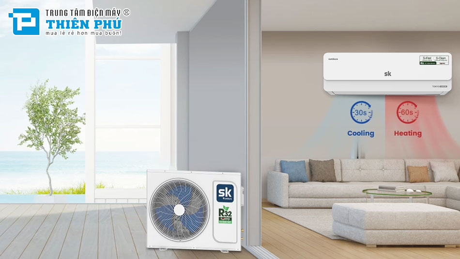 Điều Hòa Sumikura Inverter 1 Chiều 12000Btu APS/APO-120/Tokyo