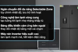 Những tính năng nổi bật khiến tủ lạnh Hitachi HR4N7520DSWDXVN trở nên thu hút