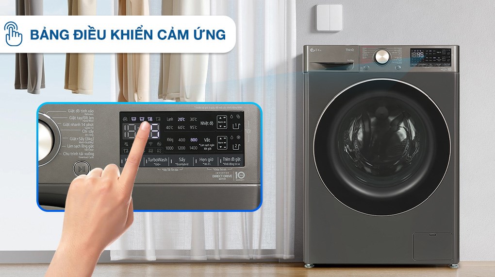 máy giặt sấy LG FV1414H3BA 14kg 