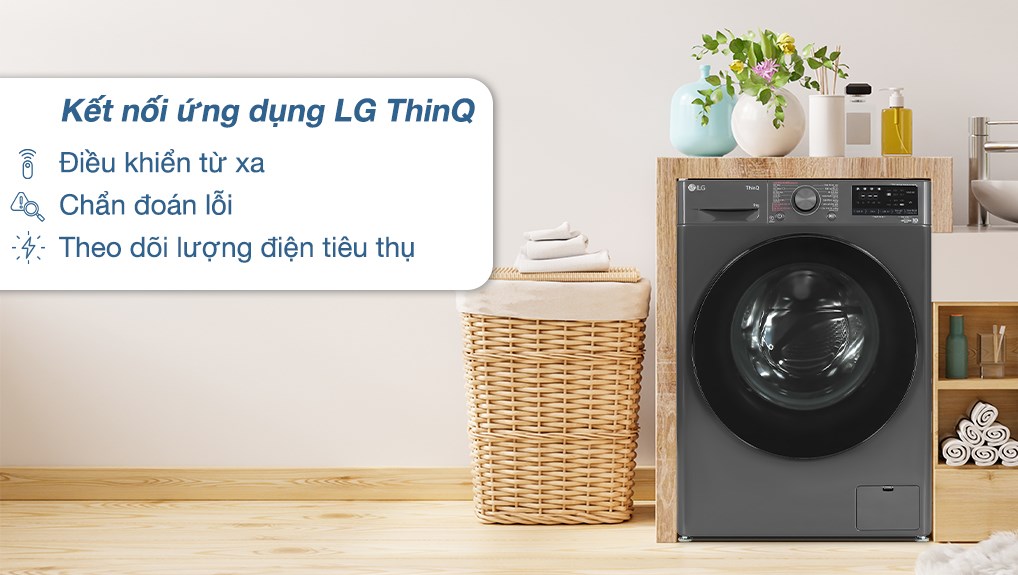 Máy giặt LG inverter FV1409S4M 9kg giá 8 triệu mà sở hữu loạt trang bị cực ấn tượng