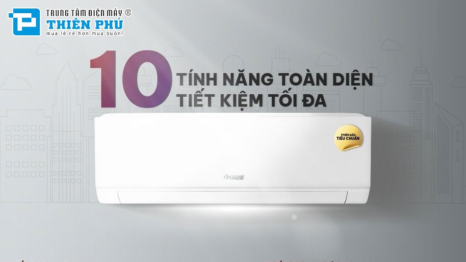 Điều Hòa Gree 12000Btu 1 Chiều Inverter COSMO12CI