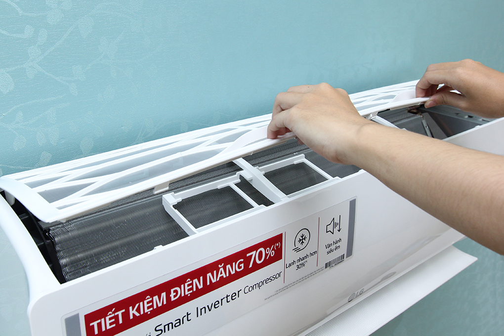 Hướng dẫn vệ sinh lưới lọc điều hòa LG đúng cách
