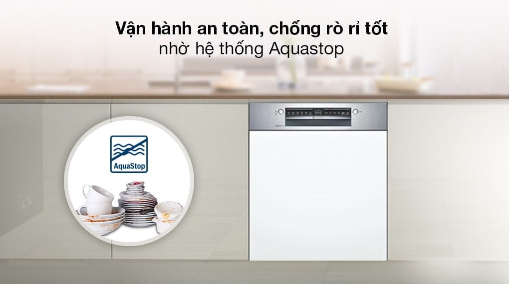 Review chi tiết đặc điểm của sản phẩm máy rửa bát Bosch SMI6ZCS49E 14 bộ series 6