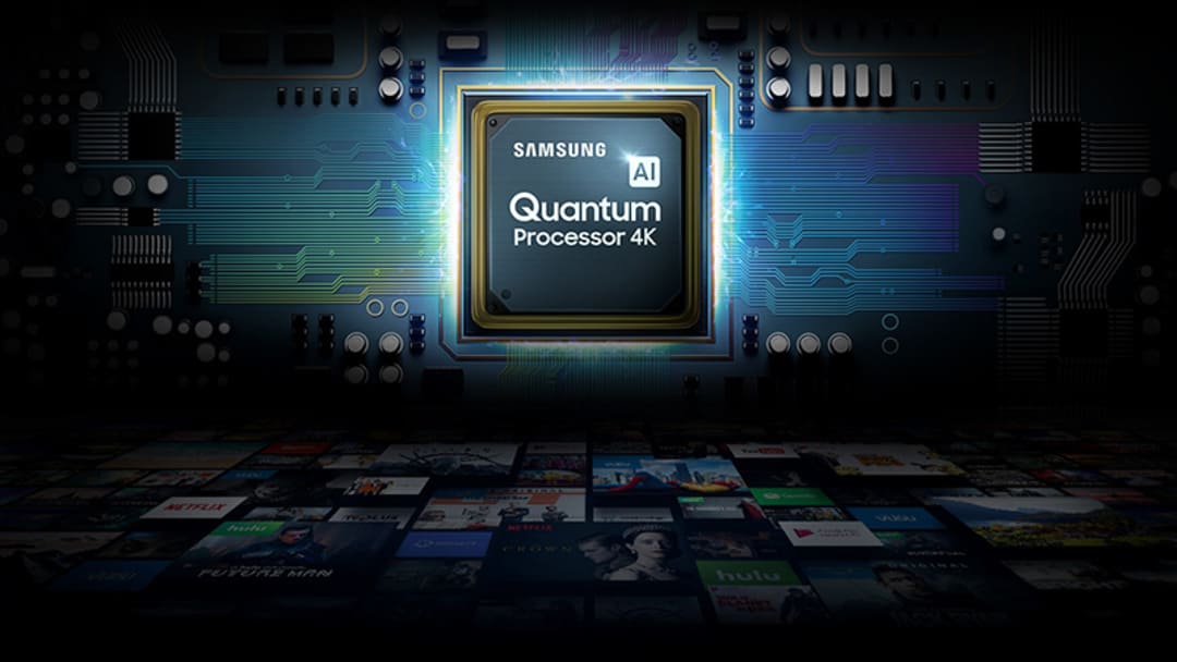 Bộ xử lý Quantum 4K trên smart tivi samsung mang đến những ưu điểm gì