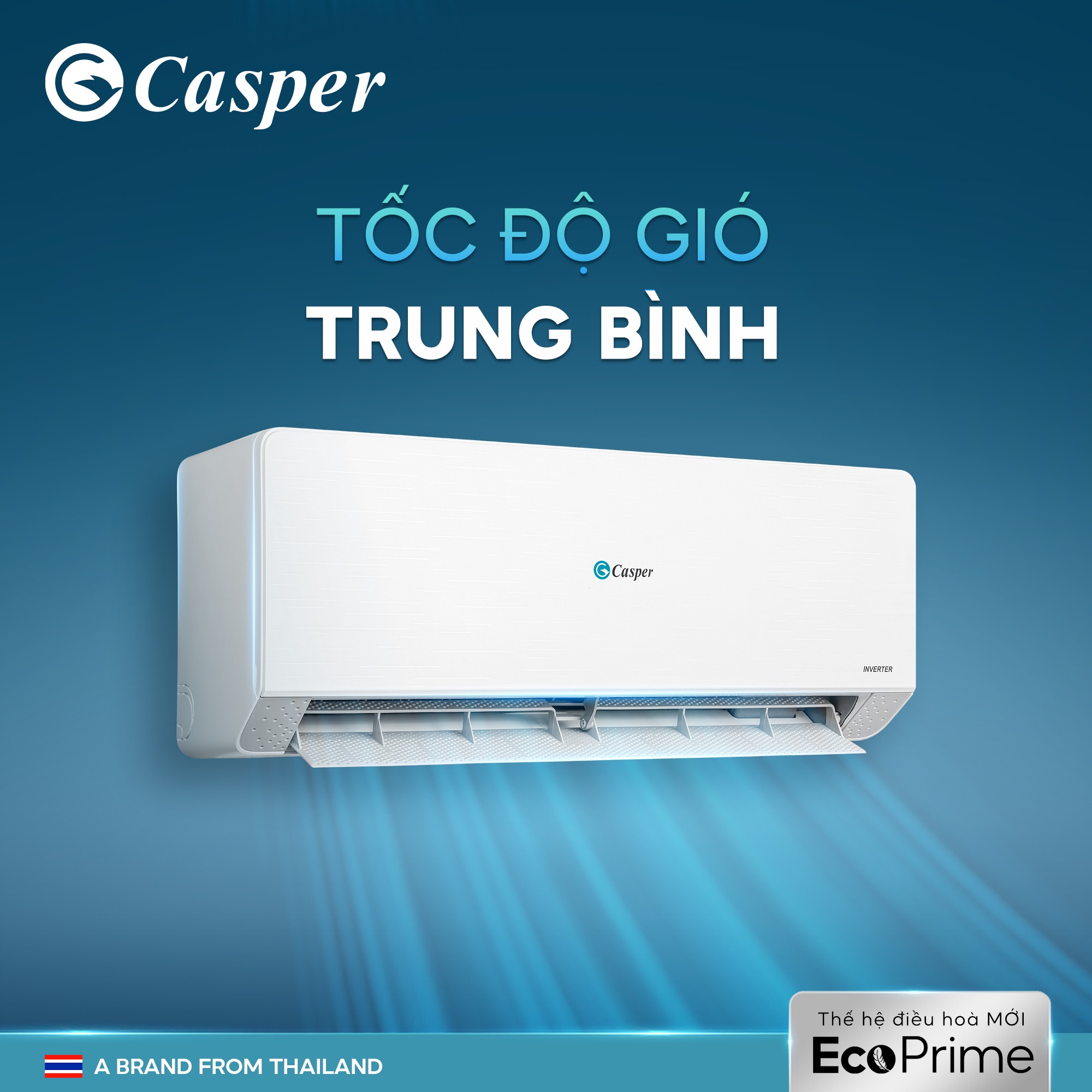 Gia đình có trẻ nhỏ không nên bỏ qua tham khảo điều hòa Casper QC-09IS36