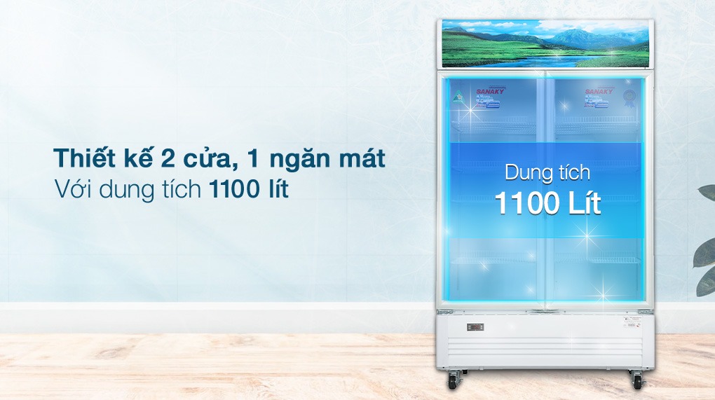 Những lý do khiến tủ mát Sanaky VH-1209HP được nhiều người dùng tin chọn