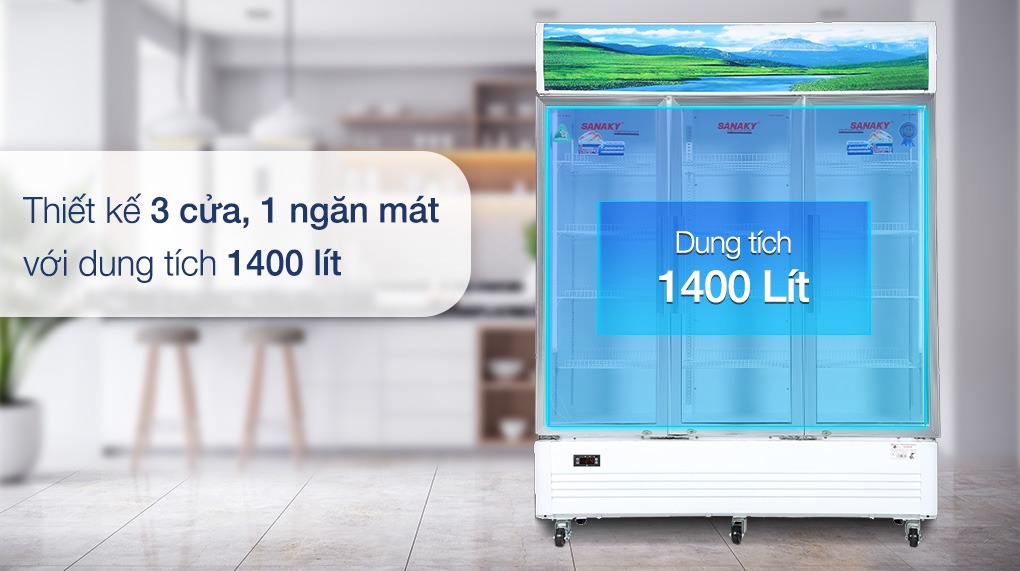 Tất tần tật về tủ mát Sanaky VH-1520HP: Công nghệ, giá thành, bảo hành