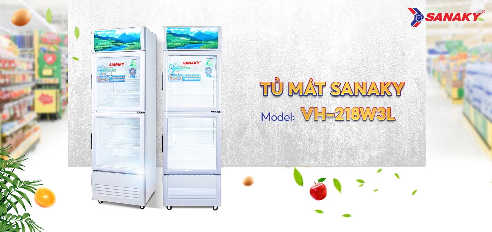 Top 3 mẫu tủ mát Sanaky siêu bền và tiết kiệm điện đáng mua nhất ở năm 2024