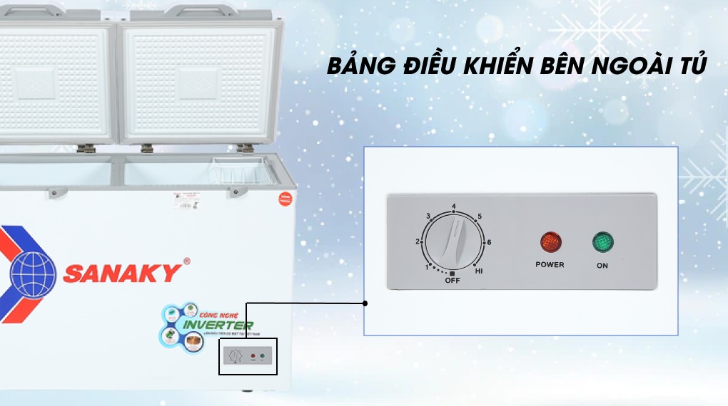 Những đặc điểm nổi bật của tủ đông Sanaky VH-4099W4K thu hút người tiêu dùng lựa chọn