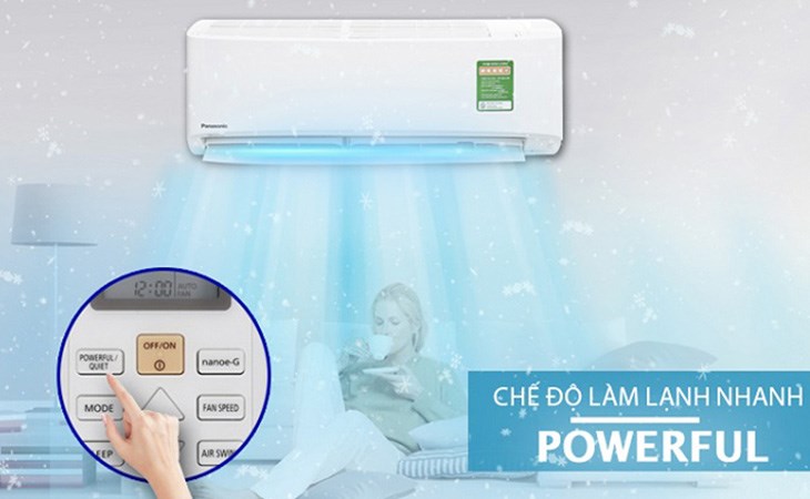 So sánh công nghệ iAuto-X và chế độ Powerful trên điều hòa Panasonic