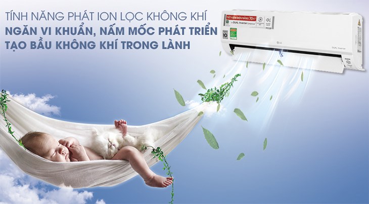 Top 5 lý do nên chọn mua điều hòa lg 9000btu 1 chiều V10API1 cho mùa hè