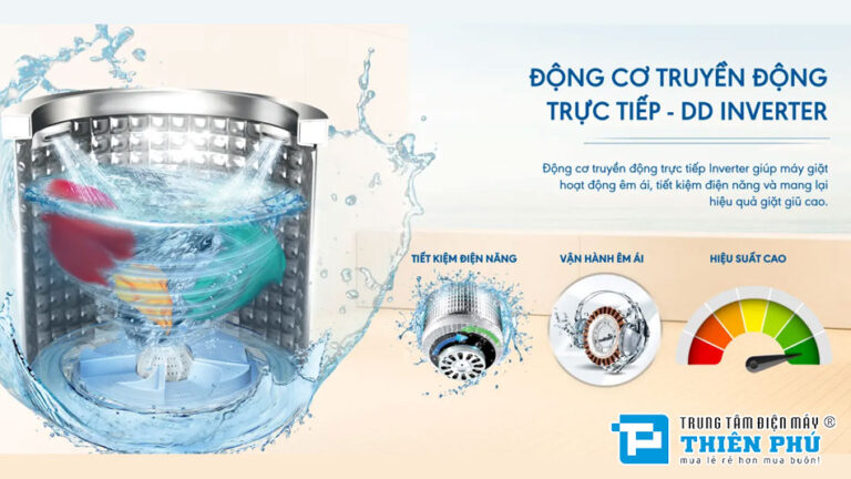 Máy giặt Aqua inverter AQW-DR160UHT.PS sự lựa chọn hoàn hảo cho gia đình hiện đại