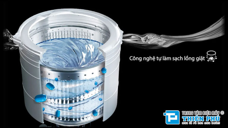 Máy giặt Aqua inverter AQW-FR140UHT.SS giải pháp giặt giũ thông minh, tiết kiệm điện năng