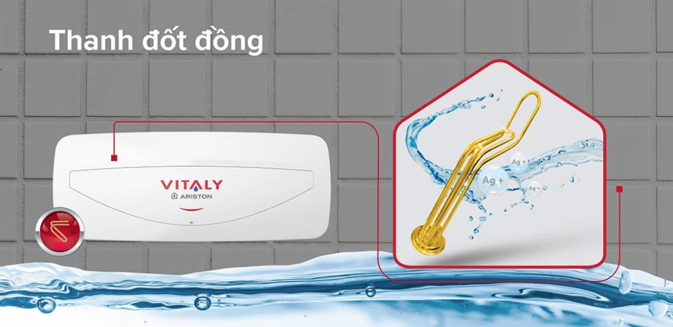 Bình nóng lạnh Ariston 20 Lít Vitaly 20SL dưới 2 triệu có tốt không?