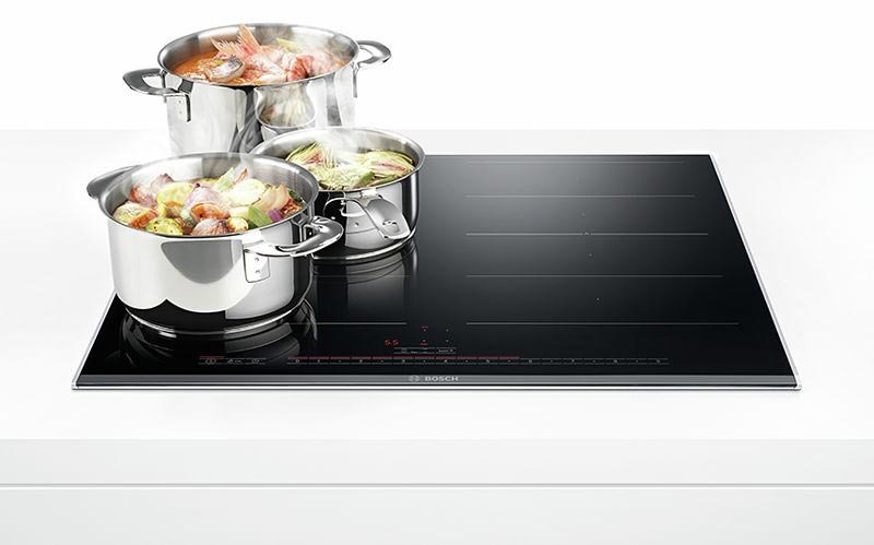 Tìm hiểu chi tiết công nghệ vùng nấu linh hoạt - Flexinduction Zone trên bếp từ Bosch đa điểm