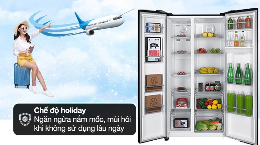 Nên chọn tủ lạnh Sharp SJ-SBX530WD-DG để bảo quản thực phẩm tốt hơn