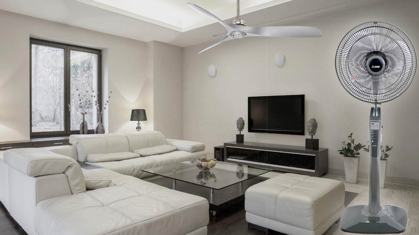 Kết Hợp Quạt Với Điều Hòa Để Mát Đều Hơn