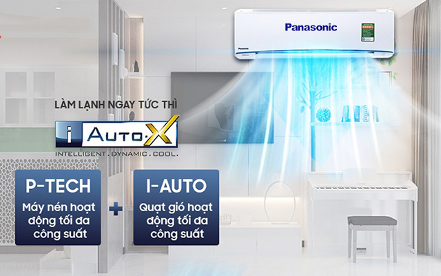 So sánh công nghệ iAuto-X và chế độ Powerful trên điều hòa Panasonic