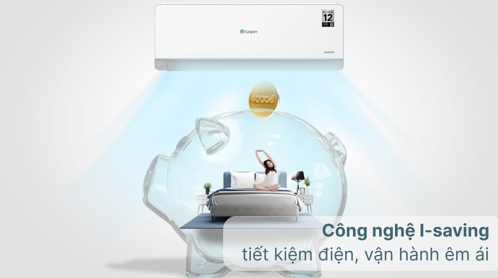 Điểm nổi bật giúp điều hòa Casper QC-12IS36 thu hút người dùng