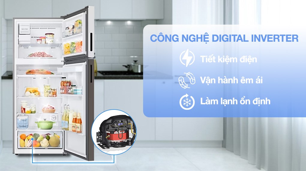 Đánh giá tổng quan về mẫu tủ lạnh Samsung ngăn đá trên RT38CB6784C3/SV