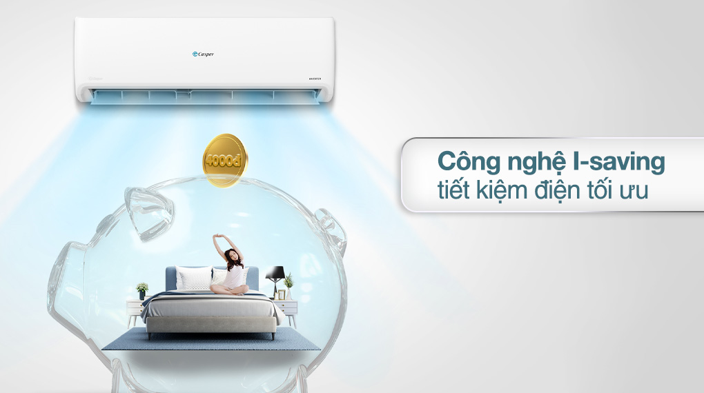 Điều hòa Casper TC-12IS36: Những tính năng nổi bật mà bạn nên biết