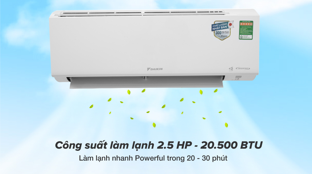 Điều hòa daikin 22000btu inverter FTKY60ZVMV có thực sự cao cấp như lời đồn?