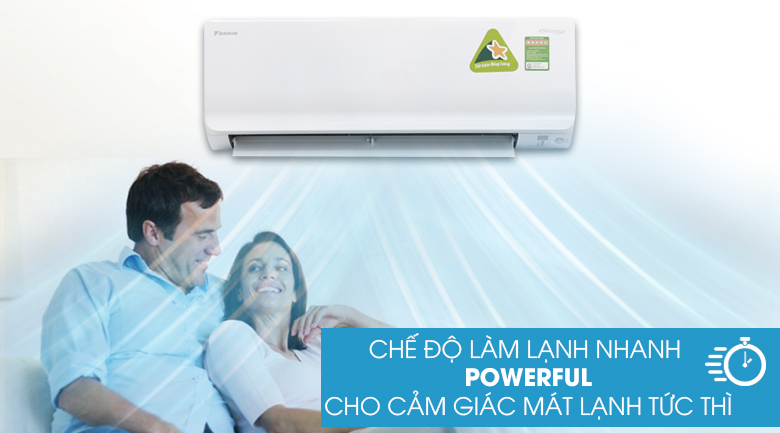 Sống khỏe mạnh hơn với điều hòa daikin 1 chiều inverter FTKC25UAVMV