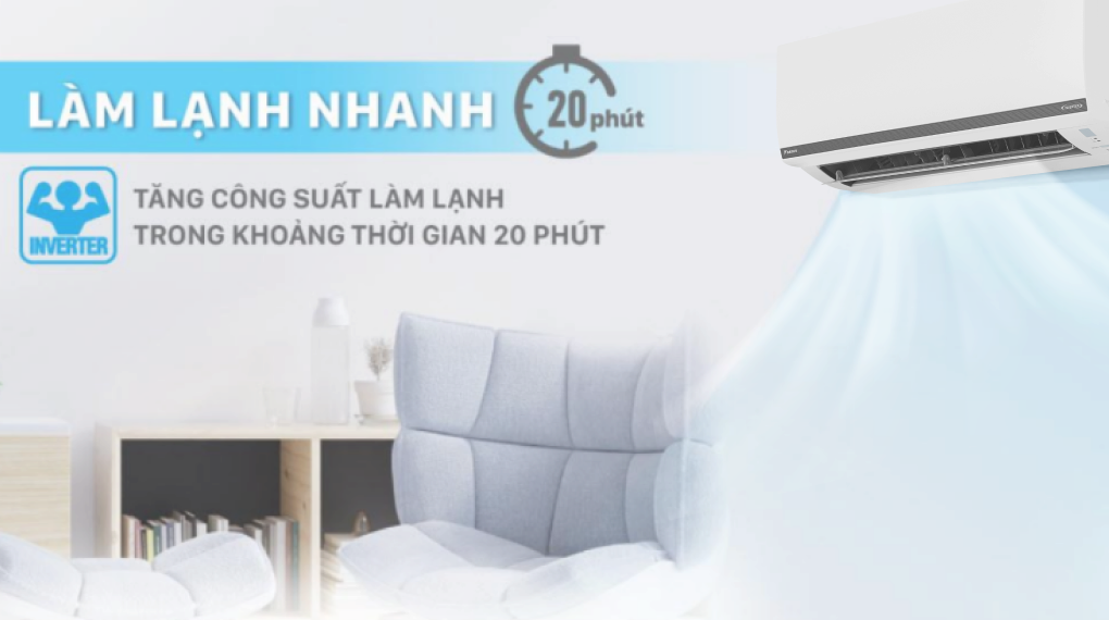 Khám phá tính năng vượt trội của điều hòa daikin FTKB50YVMV