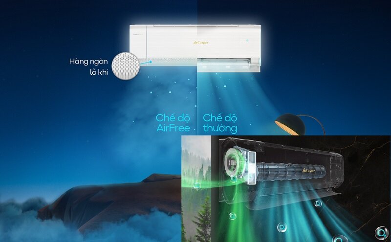 Tìm hiểu công nghệ cấp khí tươi Fresh Ari trên dòng điều hòa Casper