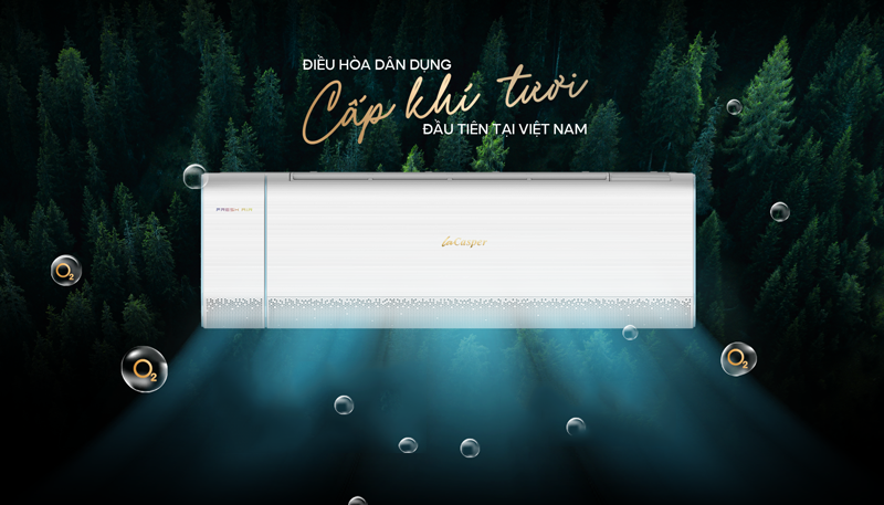 Tìm hiểu công nghệ cấp khí tươi Fresh Ari trên dòng điều hòa Casper
